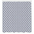 thumbnail image 3 of Ambesonne Dutch Shower Curtain, Delftware Scales Design, 69"Wx75"L, Indigo and White, 3 of 3