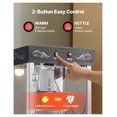 thumbnail image 6 of Popcorn Machine with Cart, 8oz Kettle, 800W Popper, 6-8 Cup Batch, Theater Style, 2-Button Control, Glass Door, 3 Spoons, Black, 6 of 9