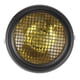 thumbnail image 1 of 7in 55W Motorcycle Grill Headlight Retro Style Halogen Head Lamp High BrightnessYellow Lens, 1 of 5