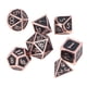 thumbnail image 5 of Dados de metal, 7 piezas DND Juego de dados Juego de dados Juego de rol Dados elaborados por expertos, 5 of 5
