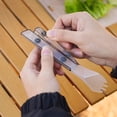thumbnail image 5 of tegongse Light Weight Folding Spork Camping Utensils Outdoor Picnic Flatware Portable Plastic Spoon for Outdoor Camping Hiking, 5 of 12