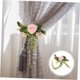 thumbnail image 5 of WHAMVOX Sujetal Rosa Con Flor De Tela Para De Hogar Y Oficina, 5 of 8