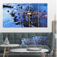 thumbnail image 1 of Rock Blue River Panorama - Oversized Beach Canvas Artwork, 1 of 3