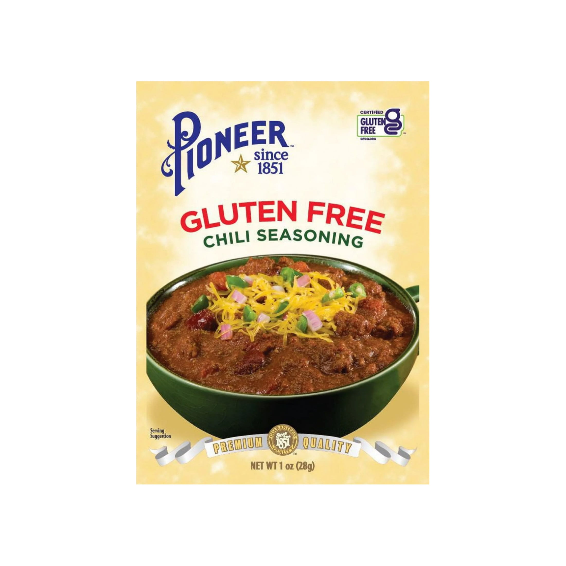 Pioneer Brand® Gluten Free Chili Seasoning Packet