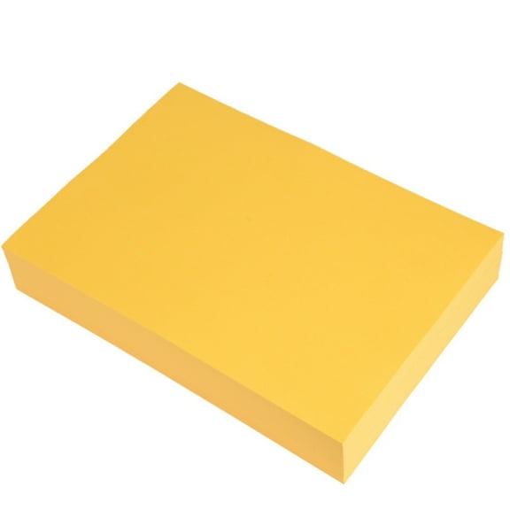 PPKVUFD 100 Sheets Yellow Paper A4 Origami Printer Copy Multipurpose Printing Paper for DIY Craft Scrapbook Office 8.3" X 11.7", 70gsm Copy Paper