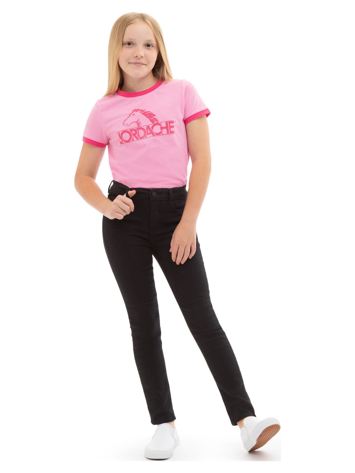 Jordache Girls High Rise Skinny, Sizes 5-18 Slim