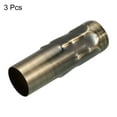thumbnail image 3 of Uxcell Candle Socket Covers, 3.9 Inch Tall Chandelier Sleeves Candelabra Base Holder, Bronze 3 Pack, 3 of 6