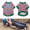 thumbnail image 4 of Camisa Para Perros, Ropa Para Perros, Camiseta A Rayas Para Mascotas, Sudadera Suave, Camisa De Algodón A Rayas Para Cachorros, Ropa Para Mascotas De Otoño E Invierno Para Perros ANGGREK Descripción de la referencia, 4 of 5