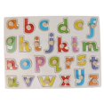 thumbnail image 4 of 2 Piece Wooden Peg Puzzle Jigsaw Preschool Early Learning Educational Toy for Kids - Numbers And Alphabet Hugo Rompecabezas de madera Clavija, 4 of 5