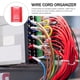 thumbnail image 4 of Clips de cable de 100 piezas clips de gestión de cables adhesivo portador de cable organizador de cable, 4 of 8