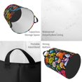 thumbnail image 5 of Lsque Underwater Diving Animals pattern Laundry Hamper Basket, Tall Woven Rope Hamper Basket for Clothes, Lightweight Storage Basket, Collapsible Waterproof-Medium, 5 of 8