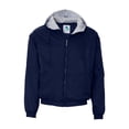 thumbnail image 2 of HOODED TAFFETA JKT/FLC LD NAVY M, 2 of 3