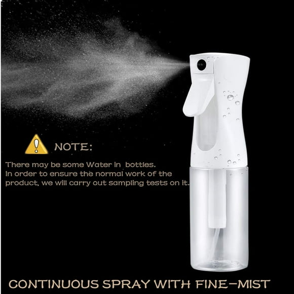 Empty Spray Bottle, Hair Spray Bottle Mist Sprayer Fine with Spraying effectively, Spray Water Bottle for Hair Styling, Plants, Cleaning, Misting & Skin Care (5.4oz)