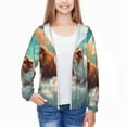 thumbnail image 3 of Cauagu Cloud Guinea Pig Print Sun Protection Jacket for Teen,Full-Zipper Long Sleeve Sun Shirts with Pockets UV Hoodie Shirts Outdoor Athletic Jacket-XX-Large, 3 of 7