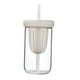 thumbnail image 2 of Vaso portátil para beber, taza de té de burbujas para batidos, reutilizable, de boca ancha, para agua Blanco 450ml, 2 of 9