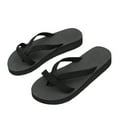 thumbnail image 5 of Flip Flops for Women Fashion Slippers Summer Casual Clip Toe Beach Sandals Lace-Up Comfortable Cute Sandals Black, Size 8, 5 of 8