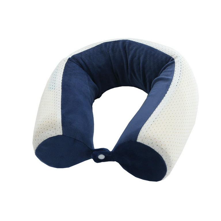 Dot&Dot Twist Memory Foam Travel Pillow for Neck, Chin, Lumbar and Leg  Support - Neck Pillows for Sleeping Travel Airplane for Side, Stomach and  Back Sleepers -…
