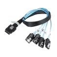 thumbnail image 4 of Portable G0101 MINI SAS 36P SFF 8087 a 4 SATA 7P Cable Práctico Ligero Durable Cable Divisor de disco duro, 4 of 9