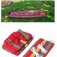 thumbnail image 4 of Hamaca portátil de lona para jardín, hamaca para acampar, dormir, columpio, cama colgante, porche, patio, hamaca para interiores y exteriores, 4 of 8