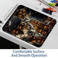thumbnail image 6 of Christmas Printed Gaming Mousepad Desk Pad, Square 8.3x9.8 Inch Non-Slip Rubber Bottom Mouse Mat for Office and Gaming, 6 of 6