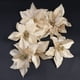 thumbnail image 3 of EeaseMX 8 piezas de 13 cm de purpurina artificial para boda, Navidad, coronas de árbol de Navidad, adornos decorativos (dorados), 3 of 8