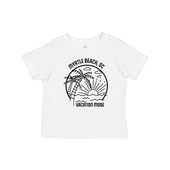 Inktastic Summer Vacation Mode Myrtle Beach South Carolina Boys or Girls Baby T-Shirt