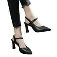thumbnail image 2 of Women's Pumps High Heels Closed Toe Stiletto Pointed Toe Slingback Dress Shoes for Women Wedding Prom Bridal Party Trendy Sexy Comfortable Pumps Dressy Shoes, 2 of 4