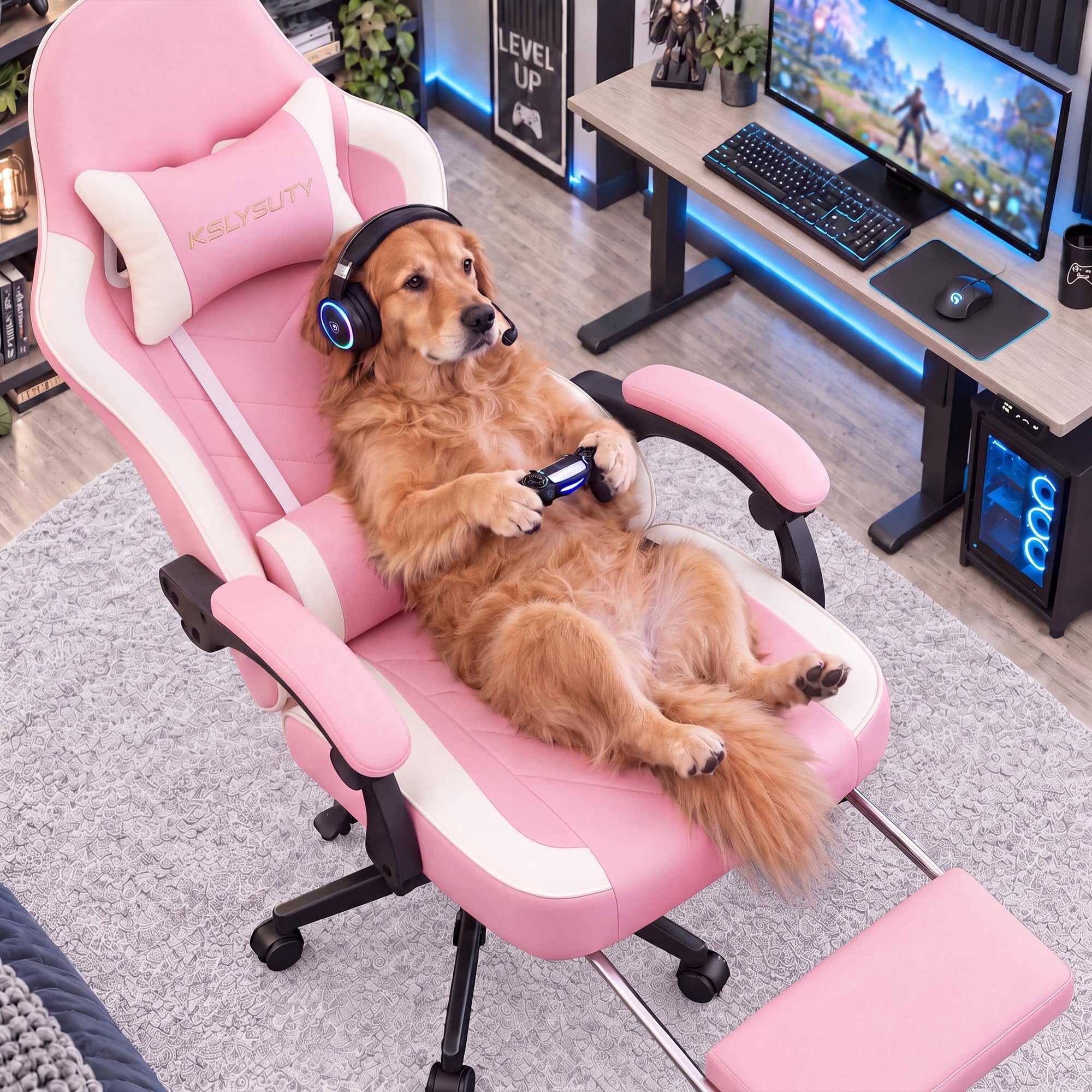 desk computer gaming chair - product