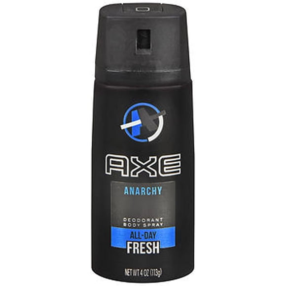 Anarchy Vaporisateur Désodorisant pour le Corps par AXE pour Hommes - Vaporisateur Désodorisant 4 oz
