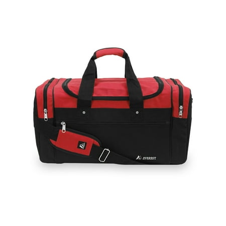 Everest Unisex Sports Duffel Bag Red