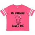 thumbnail image 3 of Inktastic Grammy Loves Me Girls Kitty Girls Toddler T-Shirt, 3 of 5