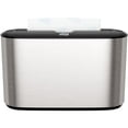 thumbnail image 2 of 12.68 in. x 4.56 in. x 7.92 in. Xpress Countertop Towel Dispenser - Stainless Steel/Black, 2 of 5
