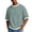 Light Green #1, variant on LNZGNM Mens Waffle Short Sleeve T Shirt Big and Tall Loose Crewneck Shirt Athletic Lightweight Color Block T-Shirts Spring Basic Top,Light Green 3XL