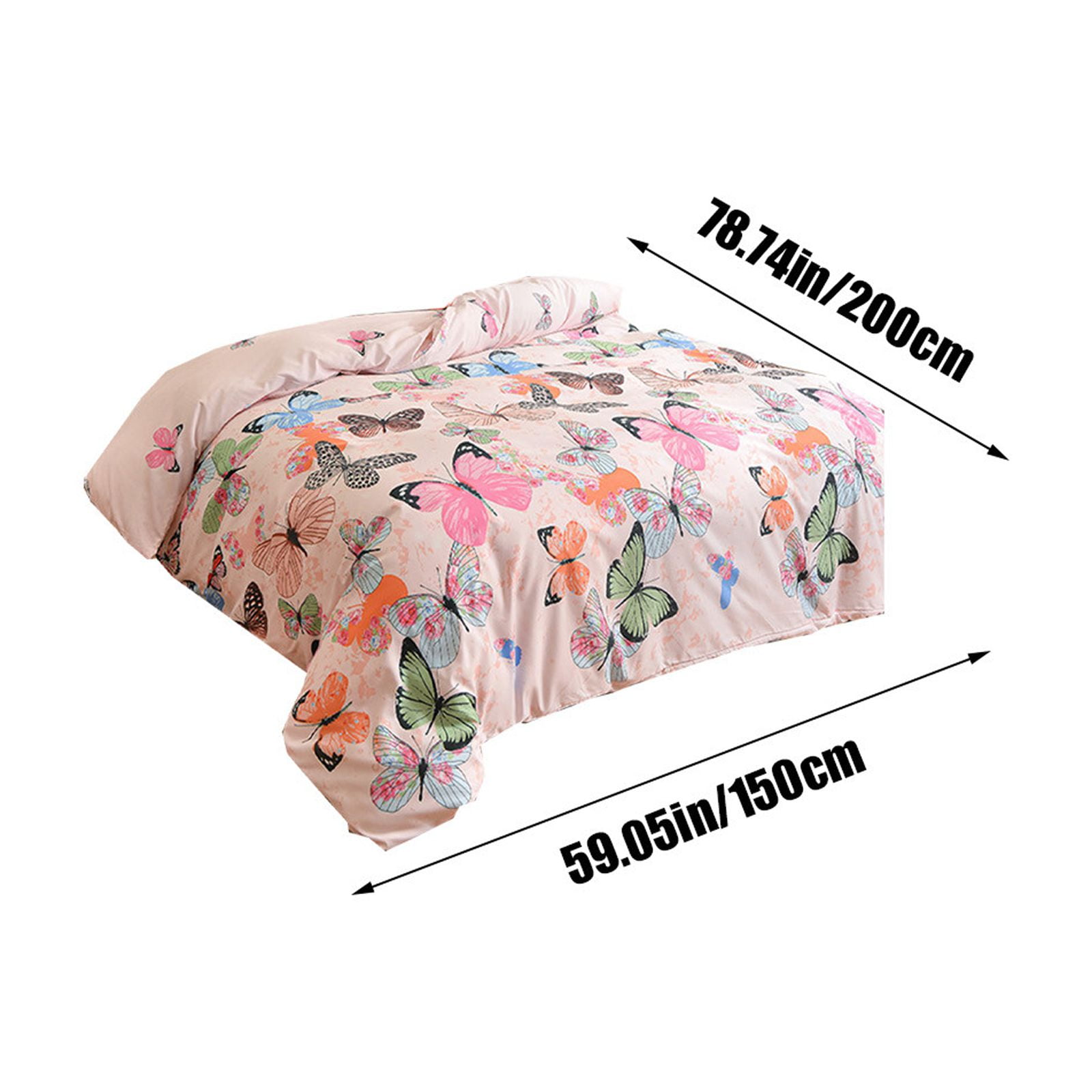 Specollect Clearance 1Pcs Twin Size Duvet Cover, Ultra Soft 2-Piece Seersucker Duvet Cover Set with Zipper Closure, Soft Brushed Microfiber Bedding
