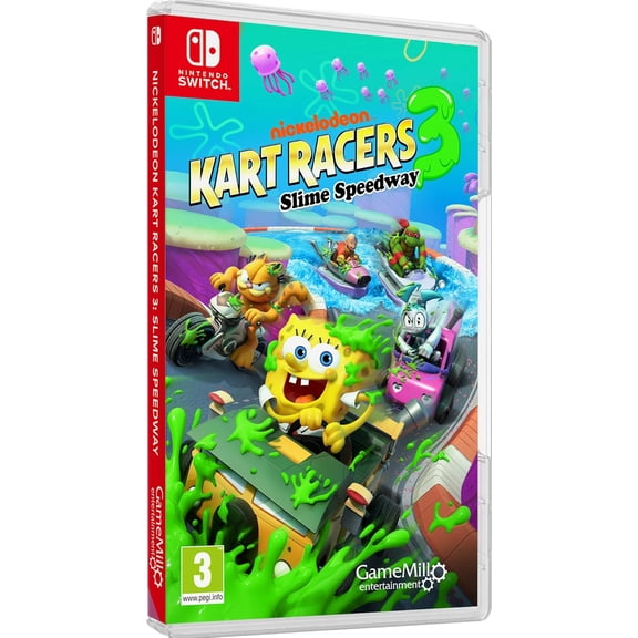 Nickelodeon Kart Racers 3 Slime Speedway (Nintendo Switch) Cross Code - Explore HUGE Dungeons with Complex Puzzles