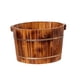 thumbnail image 5 of Lavabo de madera para pies, barril para lavar los pies, baño de pies B 26CMX36CM, 5 of 9