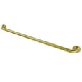 thumbnail image 3 of Kingston Brass DR414366 Manhattan 36-Inch X 1-1/4-Inch OD Grab Bar, Polished Nickel, 3 of 7