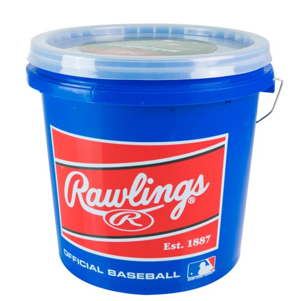 (24 Pack) Rawlings Bucket of Official Little League R12U Recreational Use Baseballs Walmart