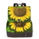 thumbnail image 1 of Easygdp Sunflower Mochila de Cuero para Mujeres, Bolso de Hombro, Bolsos de Mano de Moda para Trabajo y Viajes, 1 of 4
