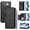 YB01, variant on Zipper Wallet Phone Case for VIVO X300 FE/VIVO S50 Pro Mini 5G Domestic,PU Leather Flip Cover with 7 Card Slots,Magnetic Closure, Kickstand, Wrist Strap Case.C05