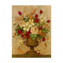 Trademark Fine Art ' Floral Reflections' Canvas Art by Barbara Mock