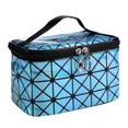 thumbnail image 1 of Bolsa de maquillaje láser 3D, bolsa de almacenamiento de viaje, bolsa de aseo impermeable de gran capacidad, 1 of 4