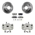 thumbnail image 1 of Transit Auto Rear Disc Brake Caliper Rotors and Semi-Metallic Pads Kit for Car Dodge Caliber Mitsubishi Lancer KC8-100379P, 1 of 11