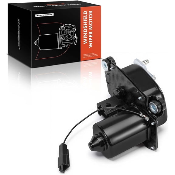 A-Premium Front Windshield Wiper Motor Compatible with Ford F-150 F-250 F-350 1980-1986 Aerostar 1986-1997 F-100 1980-1983 Bronco F700 F800 1980-1986 4-Pin