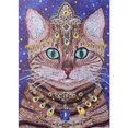 thumbnail image 1 of 5D bricolaje especial en forma de diamante pintura gato noble punto de cruz bordado FLhrweasw Nuevo, 1 of 9