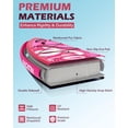 thumbnail image 5 of NACATIN Inflatable Dog Paddle Board 2-in-1 Dog SUP with Built-In Ramp & Kayak Seat, 5 of 8