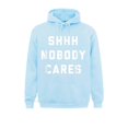 thumbnail image 3 of SHHH NOBODY CARES Camiseta Sudaderas Manga Larga Ocio 2021 Descuento Día de la Madre Joven Sudaderas con Capucha Estilo Chino Ropa Deportiva, 3 of 5