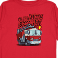 thumbnail image 4 of Inktastic Little Brother Fire Truck Boys Long Sleeve Toddler T-Shirt, 4 of 5