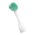 thumbnail image 3 of Cepillo Limpiador Facial Minnieouse Silicona Portátil Masaje Facial Doble Cara Verde Blanco 1 Cabeza, 3 of 6