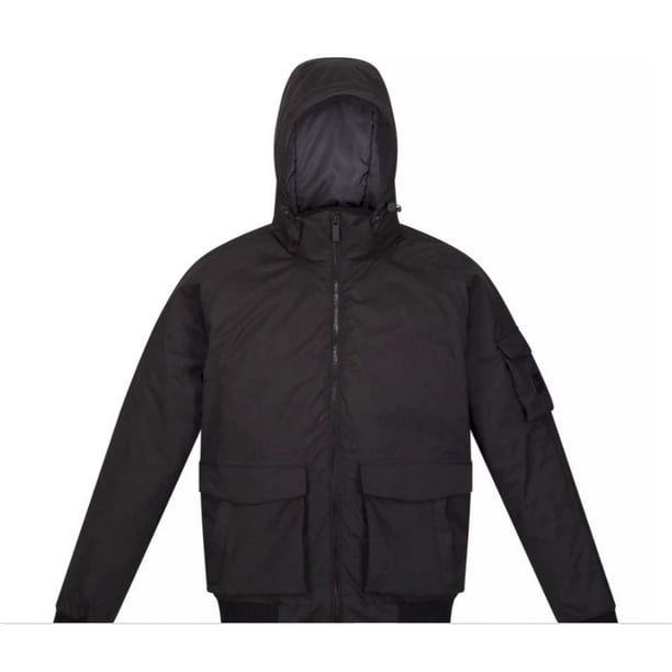 Regatta - Chaqueta Impermeable Faizan para Hombre (Negro) Regatta UTRG8101_black